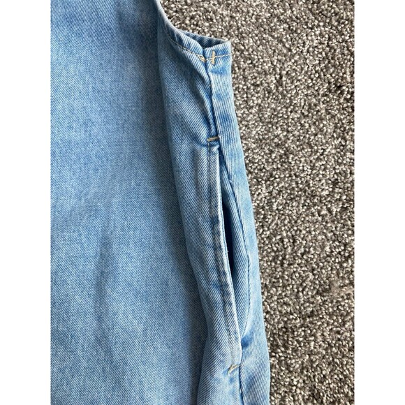 Forever 21 Women’s Denim Overall Dress Blue Size Small - Picture 3 of 7